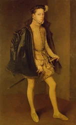 Portret van Alexander Farnese, hertog van Parma